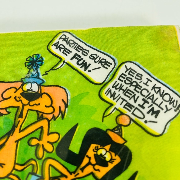 VTG American Greetings Napkins Parties Sure Are Fun Cartoon Lions NOS Pack Of 16 - Picture 2 of 4